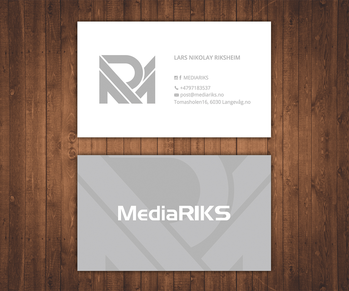 Visitenkarten-Design von Stylez Designz für MediaRIKS | Design #13013088