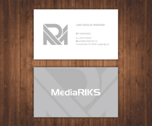 Visitenkarten-Design von Stylez Designz für MediaRIKS | Design: #13013088