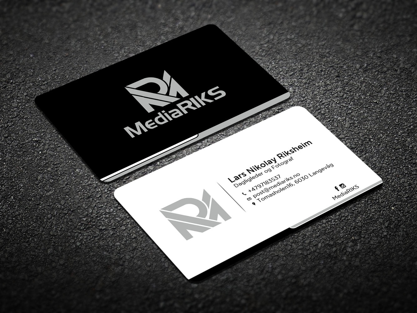 Business Card Design by Verified artistry (Design garden) for MediaRIKS | Design #12933755