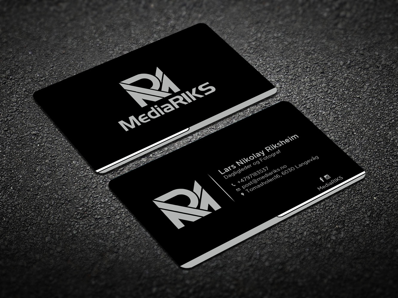 Business Card Design by Verified artistry (Design garden) for MediaRIKS | Design #12933756