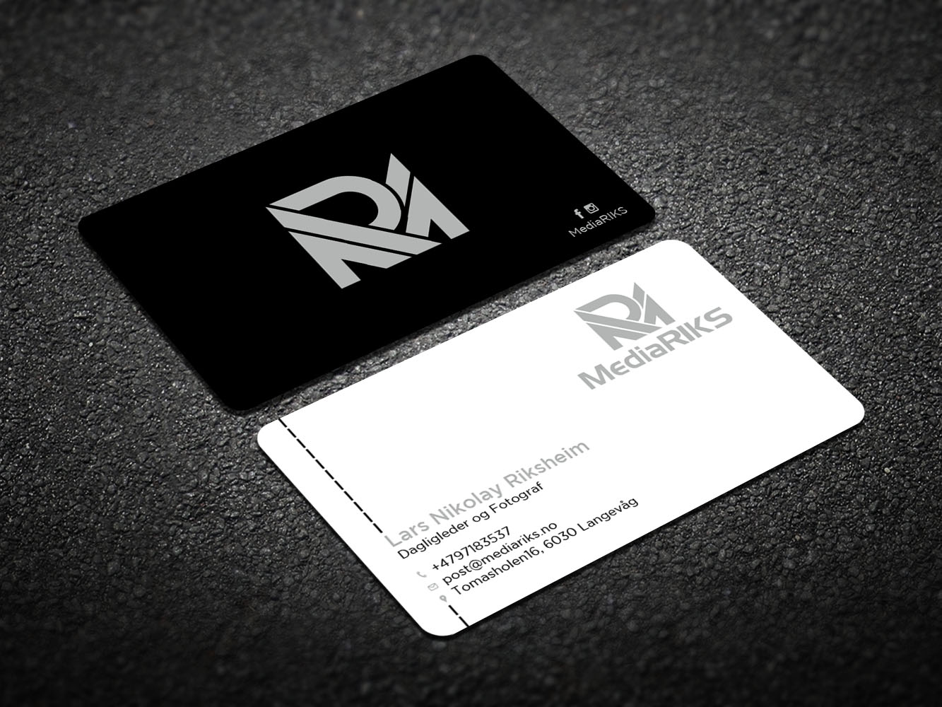Visitenkarten-Design von Verified artistry (Design garden) für MediaRIKS | Design #12933759