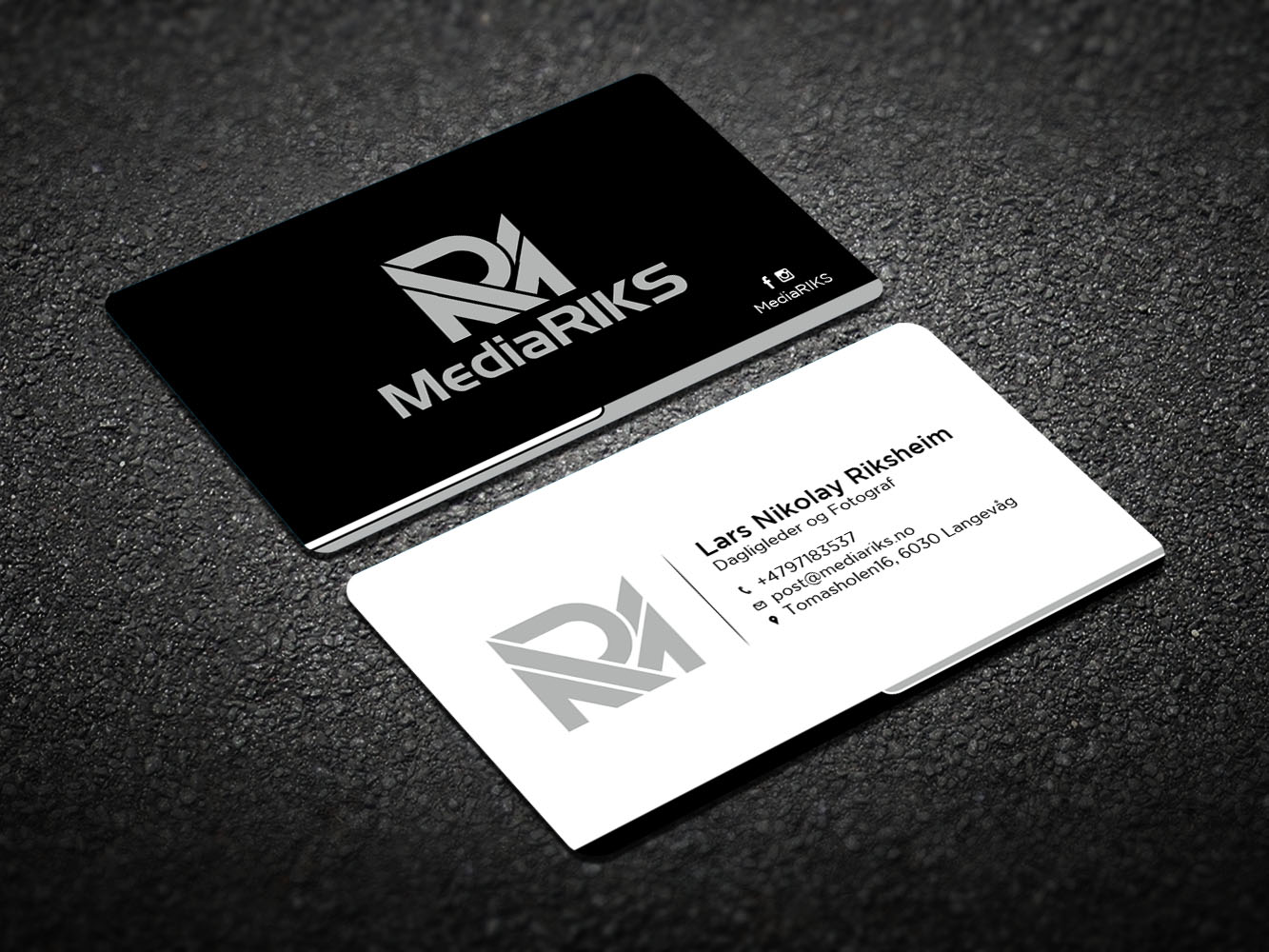 Business Card Design by Verified artistry (Design garden) for MediaRIKS | Design #12933762