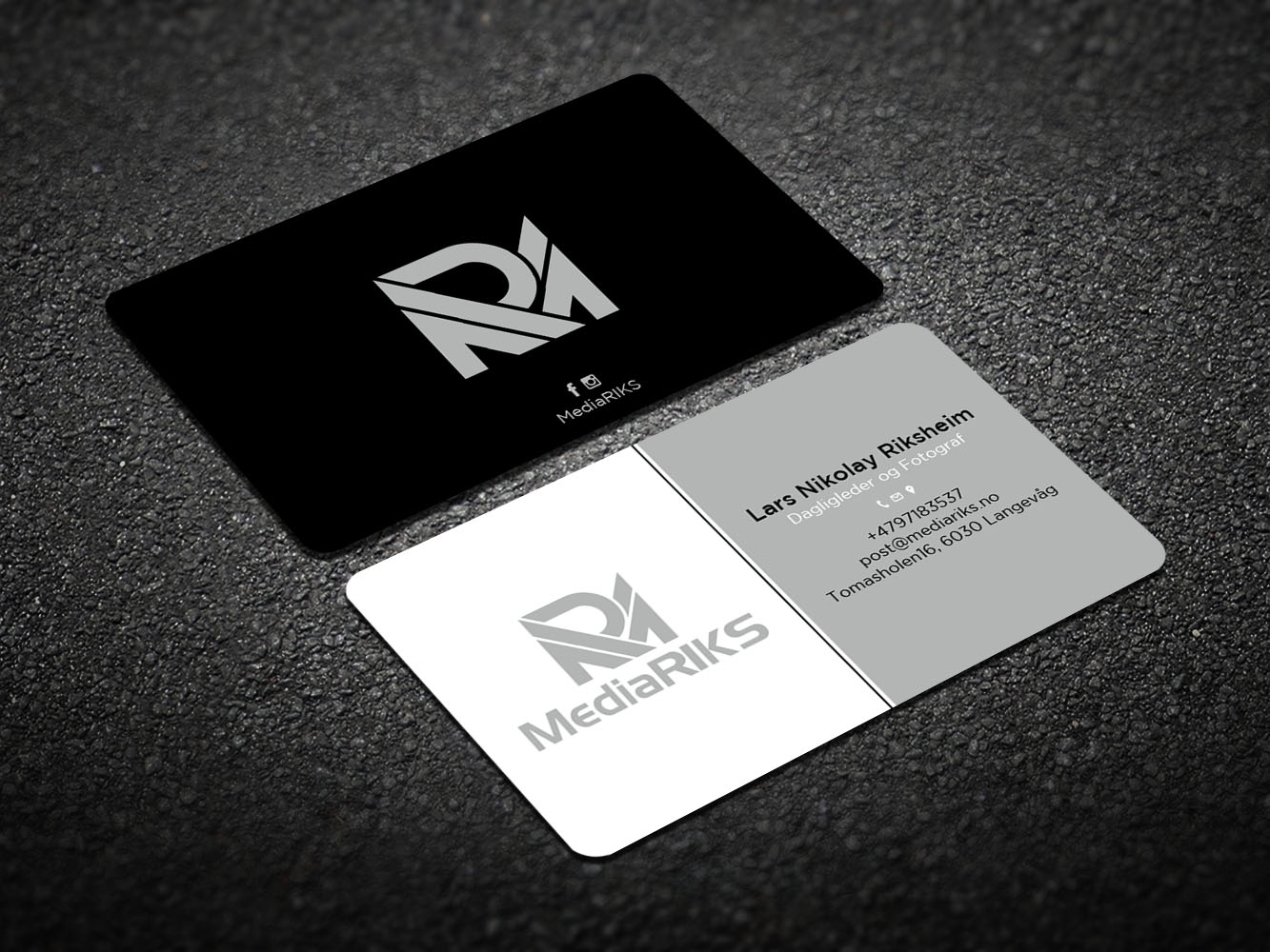Visitenkarten-Design von Verified artistry (Design garden) für MediaRIKS | Design #12933769
