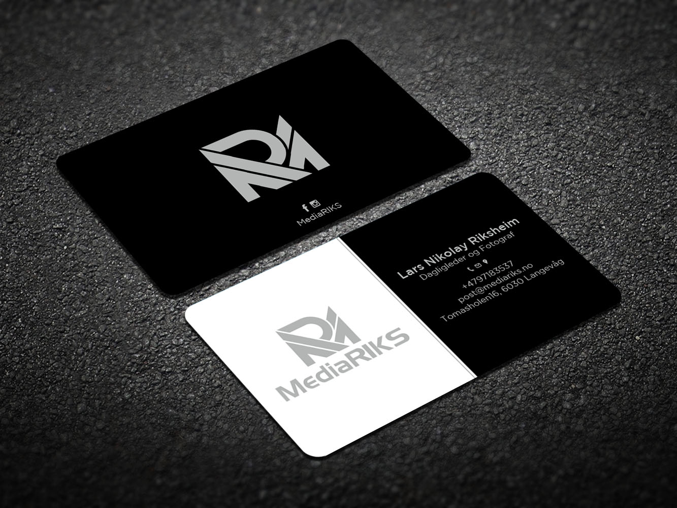 Diseño de Tarjeta de Presentación por Verified artistry (Design garden) para MediaRIKS | Diseño #12933771
