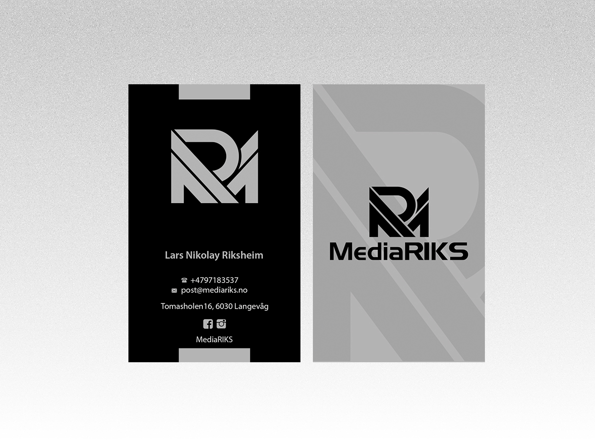 Visitenkarten-Design von Creations Box 2015 für MediaRIKS | Design #12939961