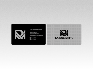 Design de Carte de Visite par Creations Box 2015 pour MediaRIKS | Design : #12939964