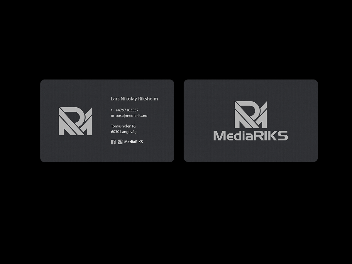 Visitenkarten-Design von Creations Box 2015 für MediaRIKS | Design #12939966