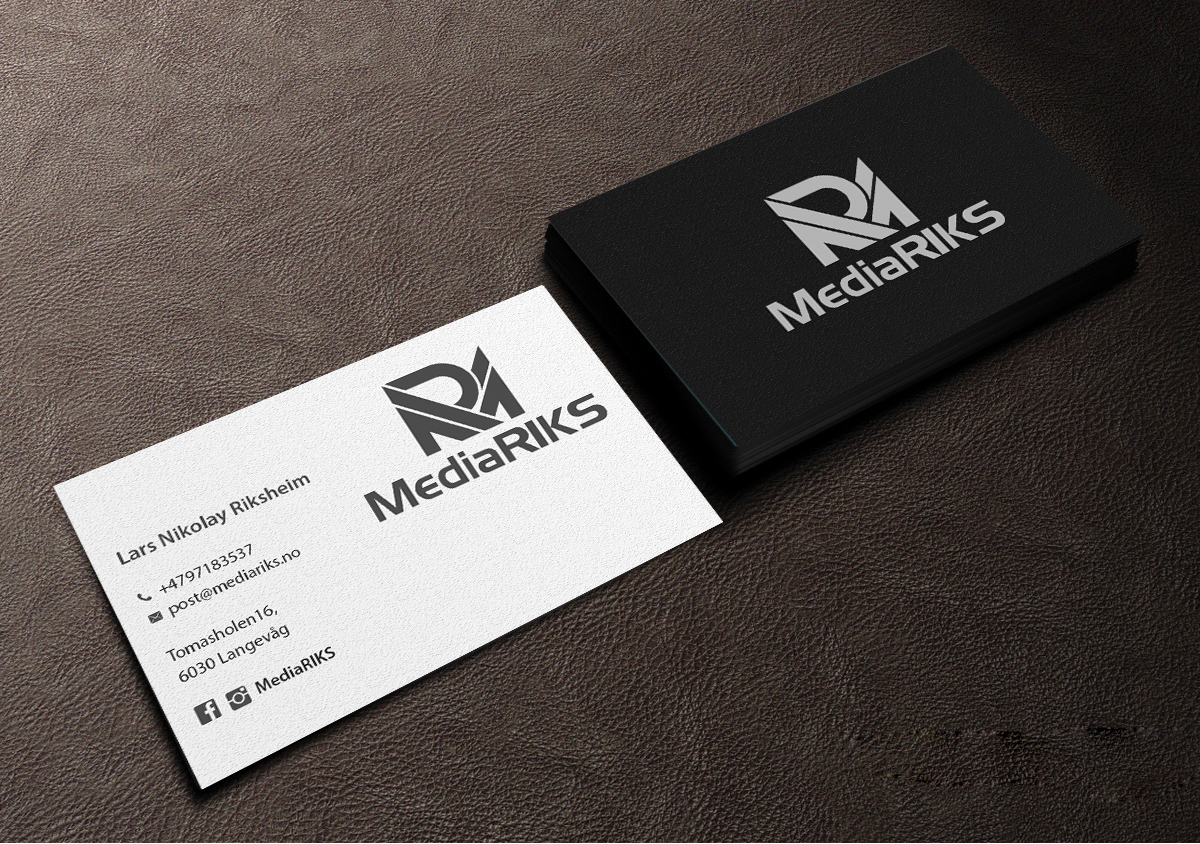 Visitenkarten-Design von Creations Box 2015 für MediaRIKS | Design #12939967