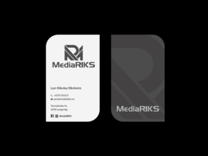 Design de Carte de Visite par Creations Box 2015 pour MediaRIKS | Design : #12939969