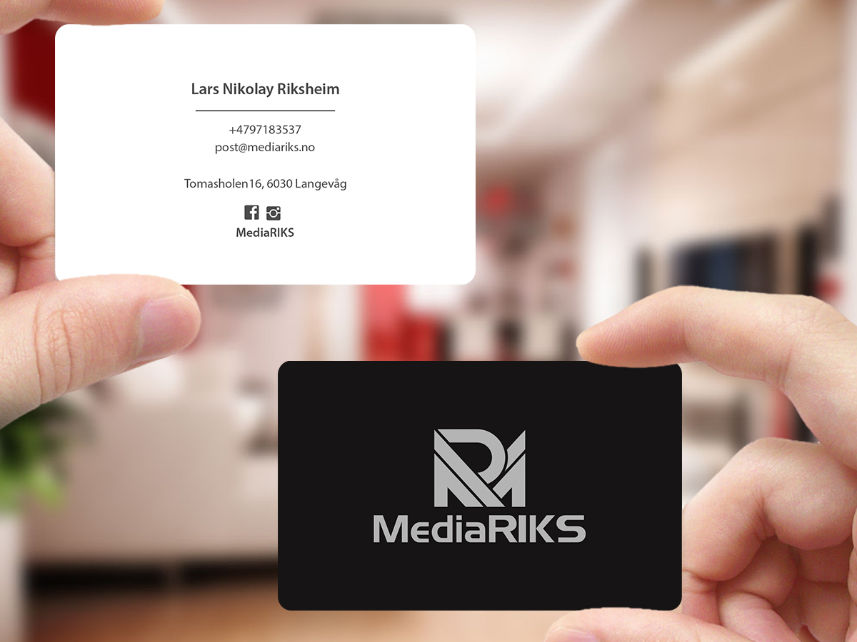Visitenkarten-Design von Creations Box 2015 für MediaRIKS | Design #12939972