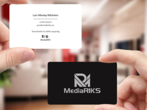 Design de Carte de Visite par Creations Box 2015 pour MediaRIKS | Design : #12939972