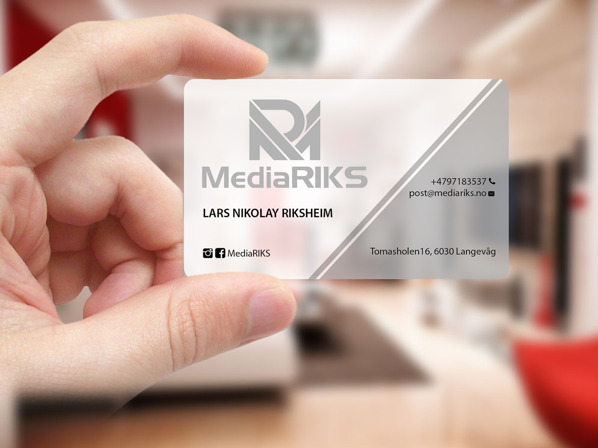 Visitenkarten-Design von Creations Box 2015 für MediaRIKS | Design #12939973