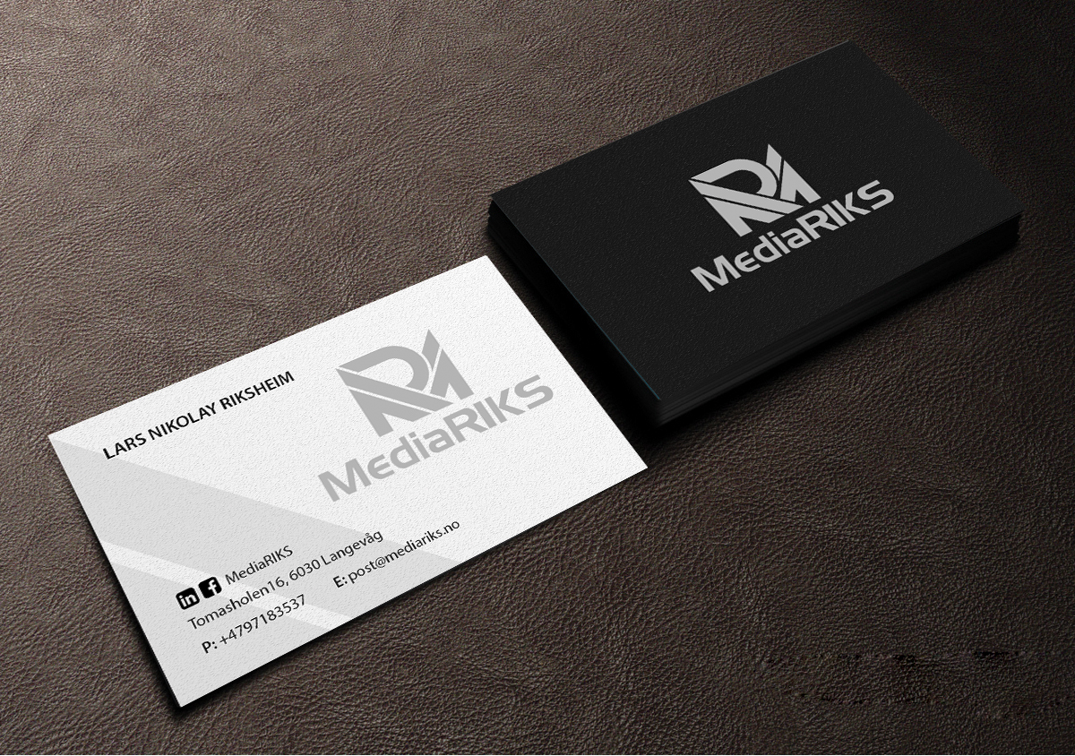 Visitenkarten-Design von Creations Box 2015 für MediaRIKS | Design #12939975