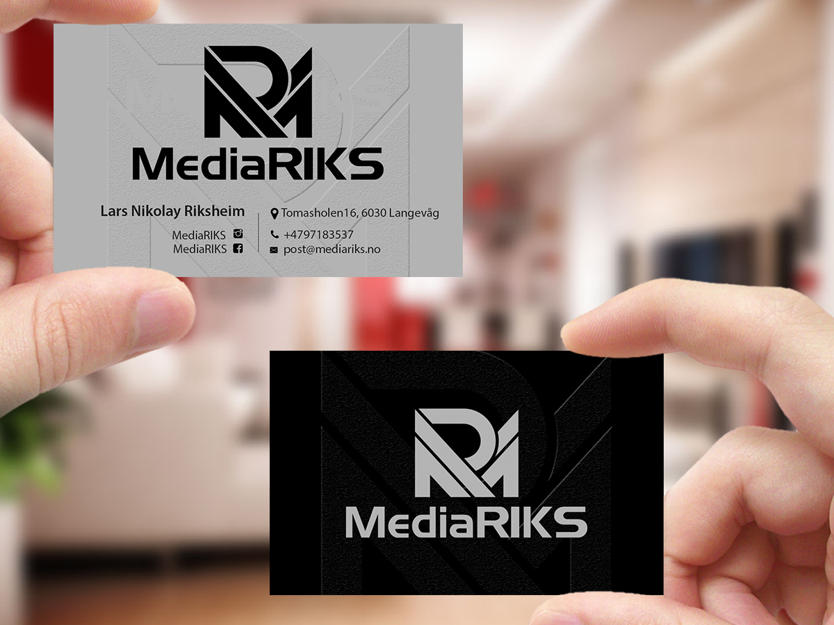 Visitenkarten-Design von Creations Box 2015 für MediaRIKS | Design #12939976
