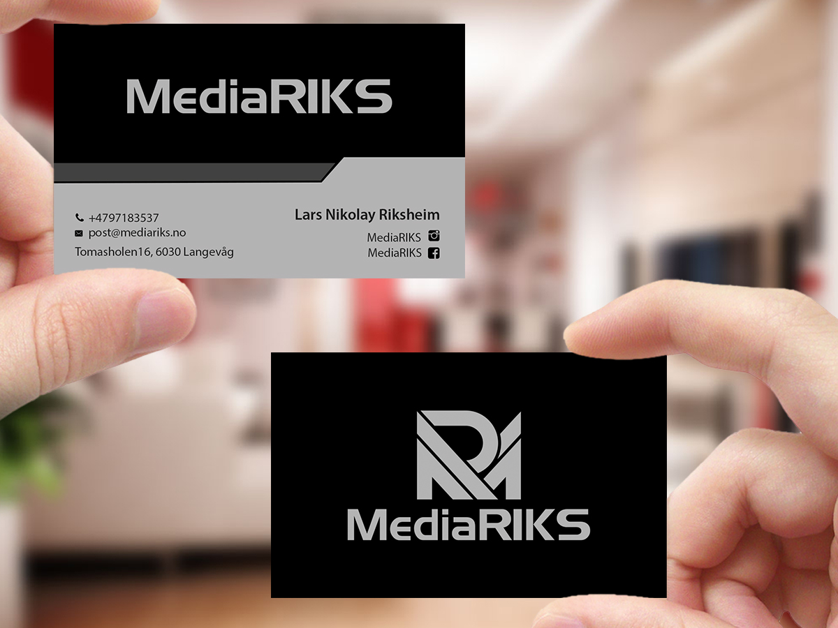Diseño de Tarjeta de Presentación por Creations Box 2015 para MediaRIKS | Diseño #12939977