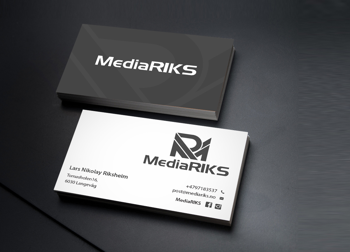 Business Card Design by Creations Box 2015 for MediaRIKS | Design #12939981