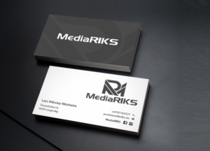 Design de Carte de Visite par Creations Box 2015 pour MediaRIKS | Design : #12939981