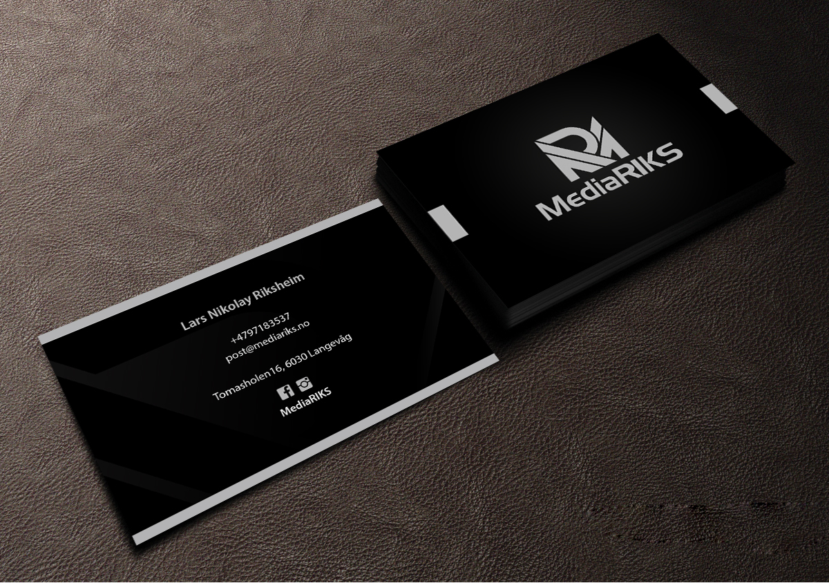 Business Card Design by Creations Box 2015 for MediaRIKS | Design #12939982