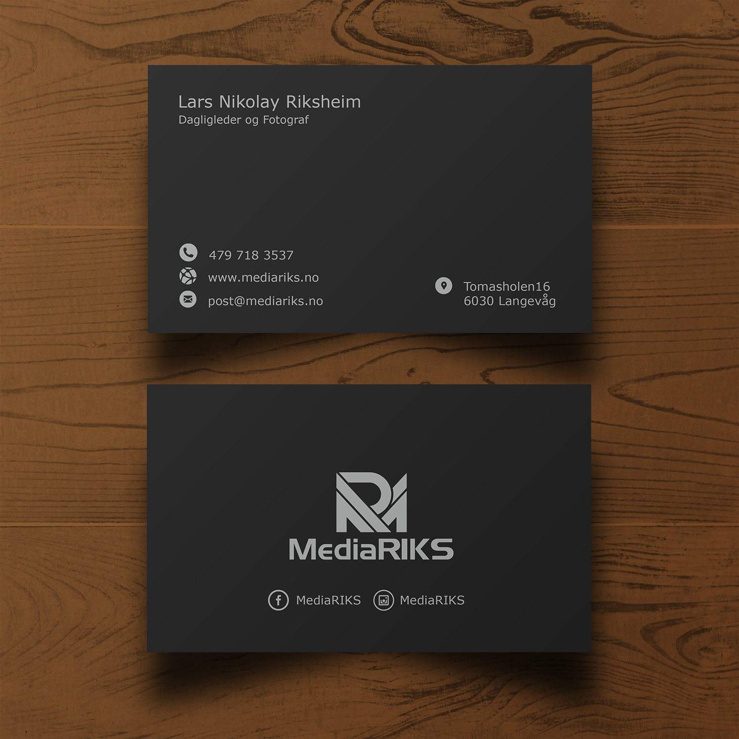 Business Card Design by phoenixx for MediaRIKS | Design #12946319