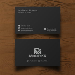 Visitenkarten-Design von phoenixx für MediaRIKS | Design: #12946319