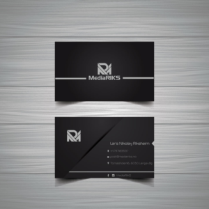Visitenkarten-Design von macadesign für MediaRIKS | Design: #13006185