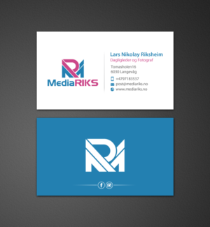 Visitenkarten-Design von chandrayaan.creative für MediaRIKS | Design: #12936692