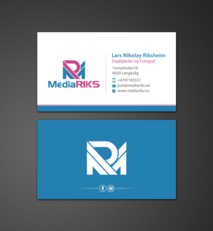 Visitenkarten-Design von chandrayaan.creative für MediaRIKS | Design: #12936693