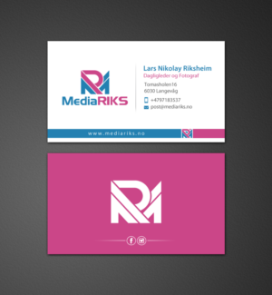 Visitenkarten-Design von chandrayaan.creative für MediaRIKS | Design: #12936698