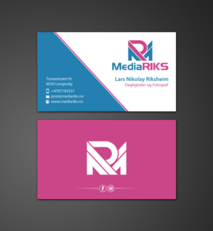Visitenkarten-Design von chandrayaan.creative für MediaRIKS | Design: #12936700