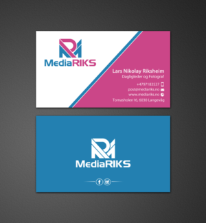 Visitenkarten-Design von chandrayaan.creative für MediaRIKS | Design: #12936701