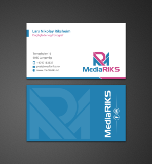 Visitenkarten-Design von chandrayaan.creative für MediaRIKS | Design: #12936704