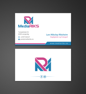 Visitenkarten-Design von chandrayaan.creative für MediaRIKS | Design: #12936706