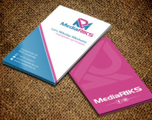 Design de Carte de Visite par chandrayaan.creative pour MediaRIKS | Design : #12937238