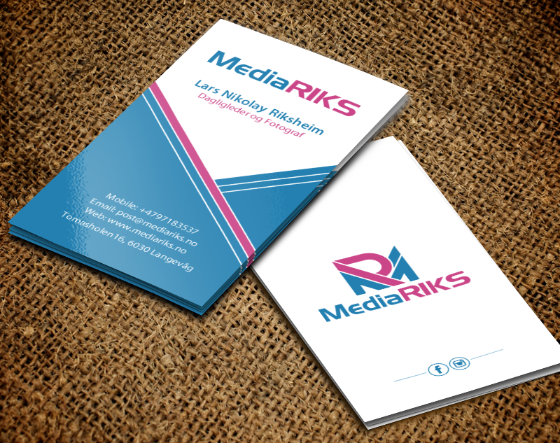 Business Card Design by chandrayaan.creative for MediaRIKS | Design #12937239