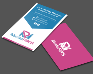 Business Card Design by chandrayaan.creative for MediaRIKS | Design: #12948872