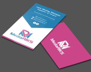 Business Card Design by chandrayaan.creative for MediaRIKS | Design: #12948874