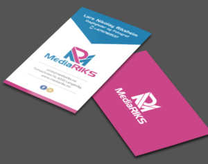 Business Card Design by chandrayaan.creative for MediaRIKS | Design: #12948875