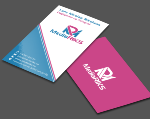 Business Card Design by chandrayaan.creative for MediaRIKS | Design: #12948888