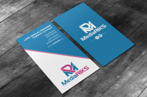 Business Card Design by chandrayaan.creative for MediaRIKS | Design: #12995234