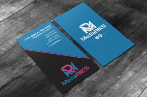 Business Card Design by chandrayaan.creative for MediaRIKS | Design: #12995235