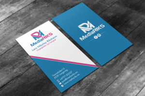 Design de Carte de Visite par chandrayaan.creative pour MediaRIKS | Design : #12995321