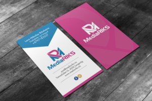 Design de Carte de Visite par chandrayaan.creative pour MediaRIKS | Design : #12997924