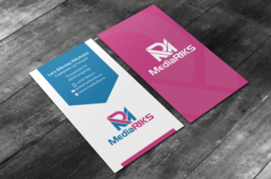 Design de Carte de Visite par chandrayaan.creative pour MediaRIKS | Design : #12997998