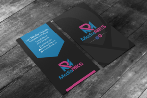 Design de Carte de Visite par chandrayaan.creative pour MediaRIKS | Design : #12998000