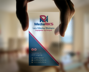 Design de Carte de Visite par chandrayaan.creative pour MediaRIKS | Design : #12998088