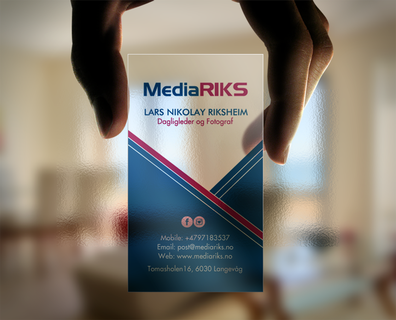 Visitenkarten-Design von chandrayaan.creative für MediaRIKS | Design #12998090