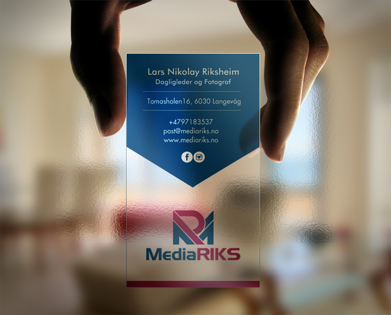 Visitenkarten-Design von chandrayaan.creative für MediaRIKS | Design #12998091