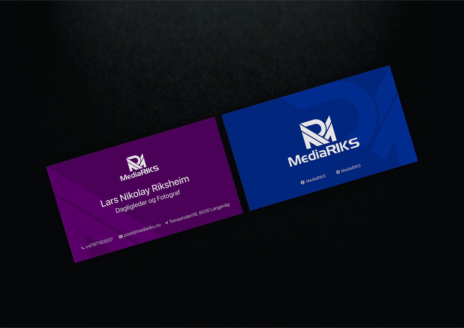 Business Card Design by umuslumov for MediaRIKS | Design #13011587