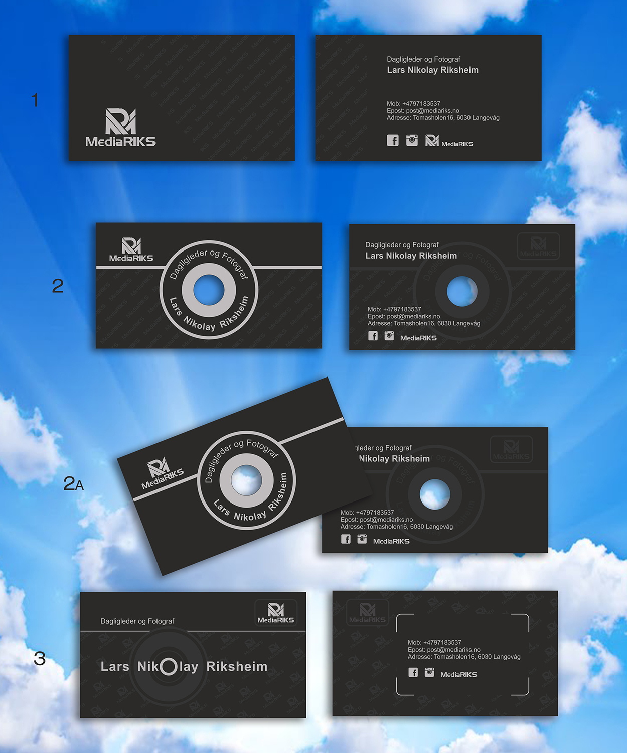 Business Card Design by tt-67 for MediaRIKS | Design #12983322
