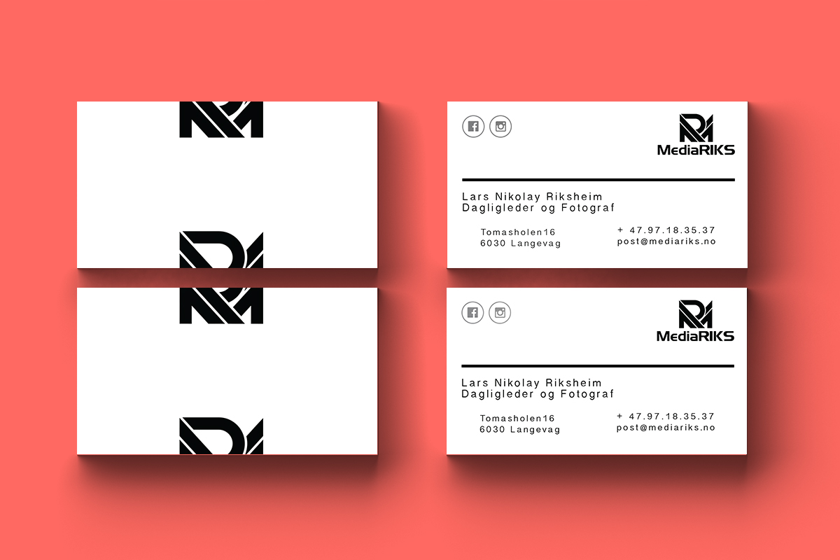 Business Card Design by SimonParadis for MediaRIKS | Design #13021438